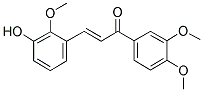 3-HYDROXY-2,3,4'-TRIMETHOXYCHALCONE Struktur