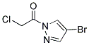 1-(4-BROMO-PYRAZOL-1-YL)-2-CHLORO-ETHANONE Struktur