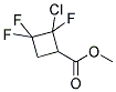 METHYL 2-CHLORO-2,3,3-TRIFLUOROCYCLOBUTANECARBOXYLATE Struktur