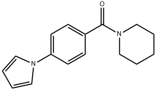 PIPERIDINO[4-(1H-PYRROL-1-YL)PHENYL]METHANONE Struktur