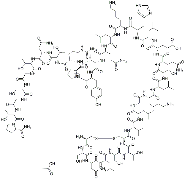 CALCITONIN ACETATE, SALMON Struktur