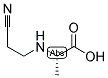 N-(2-CYANOETHYL)-ALANINE Struktur