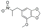 1-(3-METHOXY-4,5-METHYLENEDIOXYPHENYL)-2-NITROPROPANE Struktur