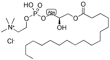 1-OCTADECYLPHOSPHOCHOLINE Struktur