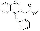 (4-BENZYL-3,4-DIHYDRO-2H-BENZO[1,4]OXAZIN-3-YL)-ACETIC ACID METHYL ESTER Struktur