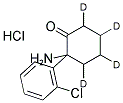 (+/-)-NORKETAMINE-D4 HYDROCHLORIDE Struktur