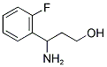 3-AMINO-3-(2-FLUORO-PHENYL)-PROPAN-1-OL Struktur