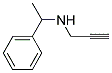 (1-PHENYL-ETHYL)-PROP-2-YNYL-AMINE Struktur