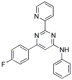 6-(4-FLUOROPHENYL)-N-PHENYL-2-PYRIDIN-2-YLPYRIMIDIN-4-AMINE|