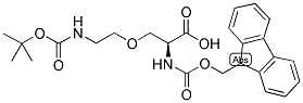 FMOC-LYS[*4(<-O),BOC]-OH Struktur