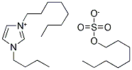 1-METHYL-3-OCTYLIMIDAZOLIUM OCTYLSULFATE Struktur