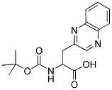 (+/-)-2-(TERT-BUTYLOXYCARBONYL)AMINO-3-(2-QUINOXALYL)-PROPANIC ACID price.