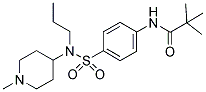 N-[4-(((1-METHYLPIPERIDIN-4-YL)PROPYLAMINO)SULPHONYL)PHENYL]-TERT-BUTYLCARBOXAMIDE