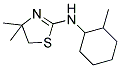 (4,4-DIMETHYL-4,5-DIHYDRO-THIAZOL-2-YL)-(2-METHYL-CYCLOHEXYL)-AMINE Struktur