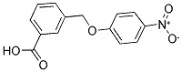 3-(4-NITRO-PHENOXYMETHYL)-BENZOIC ACID Struktur