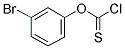3-BROMOPHENYL CHLOROTHIOFORMATE Struktur