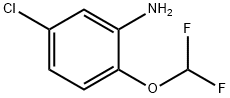 5-CHLORO-2-(DIFLUOROMETHOXY)ANILINE Struktur