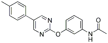 N-(3-([5-(4-METHYLPHENYL)PYRIMIDIN-2-YL]OXY)PHENYL)ACETAMIDE Struktur