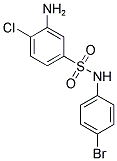 3-AMINO-N-(4-BROMO-PHENYL)-4-CHLORO-BENZENESULFONAMIDE Struktur