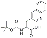 BOC-3-(3-QUINOLYL)-DL-ALA-OH Struktur