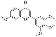 7,3',4',5'-TETRAMETHOXYFLAVONE Struktur