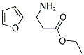 3-AMINO-3-FURAN-2-YL-PROPIONIC ACID ETHYL ESTER Struktur