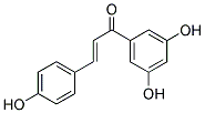 1-(3,5-DIHYDROXYPHENYL)-3-(4-HYDROXYPHENYL)PROP-2-EN-1-ONE Struktur