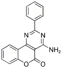 1-AMINO-3-PHENYL-9-OXA-2,4-DIAZA-PHENANTHREN-10-ONE Struktur