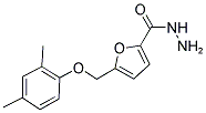 5-(2,4-DIMETHYL-PHENOXYMETHYL)-FURAN-2-CARBOXYLIC ACID HYDRAZIDE Struktur