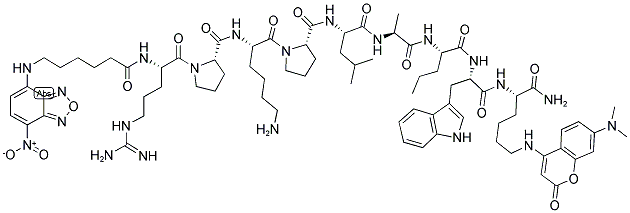 MMP-3 SUBSTRATE II, FLUOROGENIC Struktur