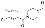 4-(3-CHLORO-4-METHYLBENZOYL)-1-PIPERAZINECARBALDEHYDE Struktur