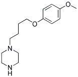 1-[4-(4-METHOXYPHENOXY)BUTYL]PIPERAZINE Struktur