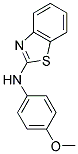 N-(4-METHOXYPHENYL)-1,3-BENZOTHIAZOL-2-AMINE Struktur