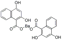 BARIUM NAPHTHORESORCINOL CARBOXYLATE Struktur