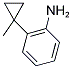 2-(1-METHYL-CYCLOPROPYL)-PHENYLAMINE Struktur