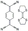 7,7,8,8-TETRACYANOQUINODIMETHANE TETRATHIAFULVALENE SALT Struktur