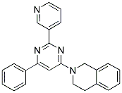 2-(6-PHENYL-2-PYRIDIN-3-YLPYRIMIDIN-4-YL)-1,2,3,4-TETRAHYDROISOQUINOLINE Struktur