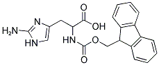 FMOC-D, L-HIS(2-NH2) Struktur