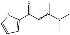 3-(DIMETHYLAMINO)-1-(2-THIENYL)-2-BUTEN-1-ONE Struktur