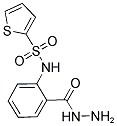 THIOPHENE-2-SULFONIC ACID (2-HYDRAZINOCARBONYL-PHENYL)-AMIDE Struktur