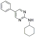 N-CYCLOHEXYL-5-PHENYLPYRIMIDIN-2-AMINE Struktur