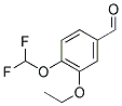 4-(DIFLUOROMETHOXY)-3-ETHOXYBENZALDEHYDE Struktur