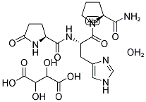 PYR-HIS-PRO-NH2 TARTRATE H2O Struktur