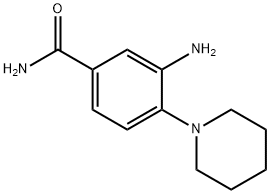 3-AMINO-4-PIPERIDIN-1-YL-BENZAMIDE Struktur