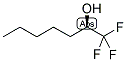 (R)-(+)-1,1,1-TRIFLUOROHEPTAN-2-OL Struktur