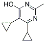 5,6-CYCLOPROPYL-4-HYDROXY-2-METHYLPYRIMIDINE Struktur