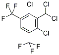 2,6-DICHLORO-3,5-BIS(TRIFLUOROMETHYL)BENZAL CHLORIDE Struktur