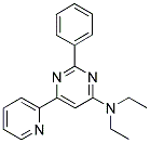 N,N-DIETHYL-2-PHENYL-6-PYRIDIN-2-YLPYRIMIDIN-4-AMINE Struktur