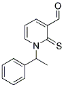 1-(1-PHENYLETHYL)-2-THIOXO-1,2-DIHYDROPYRIDINE-3-CARBALDEHYDE Struktur