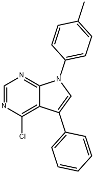 4-CHLORO-7-(4-METHYLPHENYL)-5-PHENYL-7H-PYRROLO[2,3-D]PYRIMIDINE price.